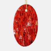 Red Wish Keramisch Ornament (Rechts)