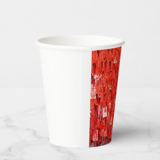 Red Wish Papieren Bekers (Rechts)