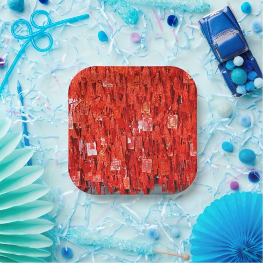 Red Wish Papieren Bordje (Feest)