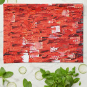 Red Wish Theedoek (Gevouwen)