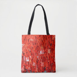 Red Wish Tote Bag