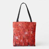 Red Wish Tote Bag (Achterkant)