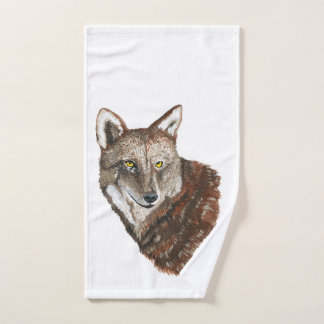Red Wolf Bad Handdoek