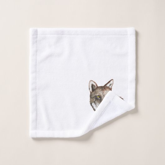 Red Wolf Bad Handdoek (Wasdoekje)