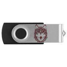 Red Wolf Flash Drive