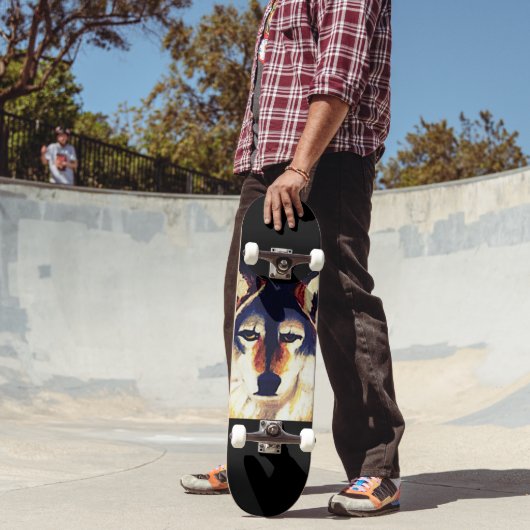 RED WOLF PERSOONLIJK SKATEBOARD (Buiten 2)