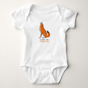 Red WOLF - Verenigde Staten - Bedreigd dier - Romper