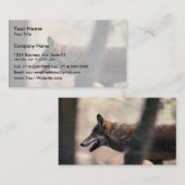 Red Wolf Visitekaartje (Voorkant / Achterkant)