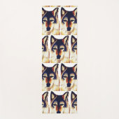 RED WOLF YOGA-MAT YOGAMAT (Voorkant)