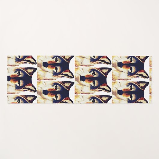 RED WOLF YOGA-MAT YOGAMAT (Voorkant (horizontaal))