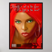 Red Woman Poster (Voorkant)