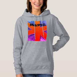 Red Women's EMT Hoodie