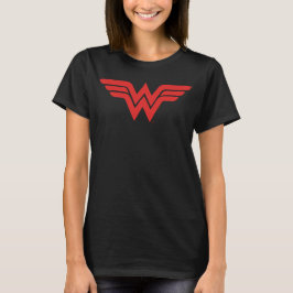 Red Wonder Woman Logo T-shirt