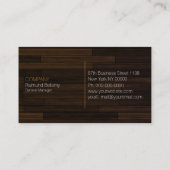 Red Wood Apple Visitekaartje (Achterkant)