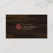 Red Wood Apple Visitekaartje (Voorkant)