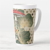 Red Woodland Mushroom Latte Mok (Rechterhoek)