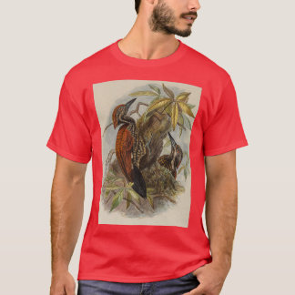 Red Woodpecker Peculiar aan Ceylon T-shirt
