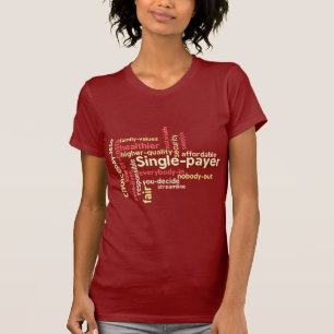 Red Word Cloud T-shirt