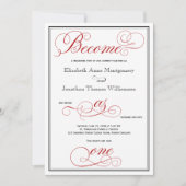 Red wordt een Christelijke uitnodiging tot huwelij (Voorkant)