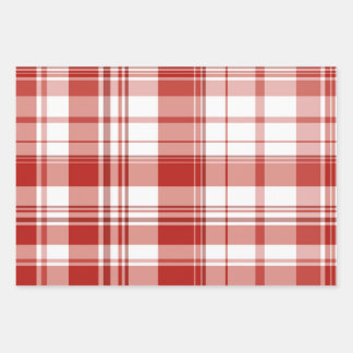 Red Wrapping Paper 3-pack