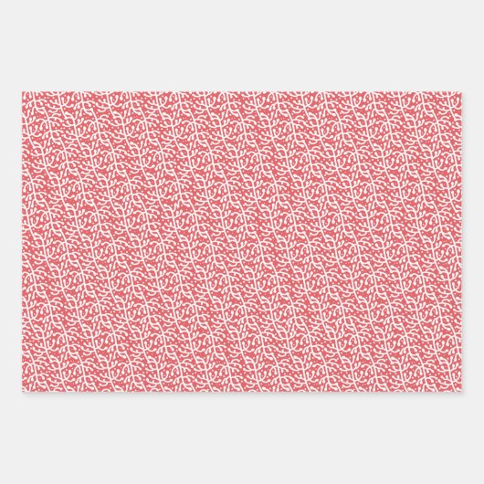 Red Wrapping Paper Trio (Voorkant 3)