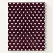 Red Write in me Mad Hatter Alice in Wonderland Notitieboek (Achterkant)