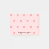 Red Xi Double Happiness Chinese Wedding Couple Post-it® Notes (Voorkant)