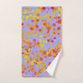 Red Yellow ans Oranje Eesty Seeds Design Bad Handdoek (Handdoek)