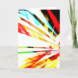 Red Yellow Aqua Black, Abstract ontwerp voor zonne Kaart