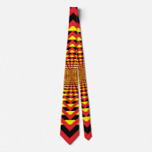 Red Yellow Black Stropdas (Voorkant)