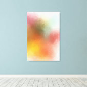 Red Yellow Blue Modern kleurrijk Abstract kunstwer Canvas Afdruk (Insitu (Houten vloer))