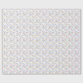 Red Yellow Blue Numbers  Cadeaupapier (Vlak)