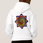 Red Yellow Blue Spiral van Kenneth Yoncich (Achterkant)