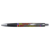Red Yellow Blue Spiral van Kenneth Yoncich Pen (Achterkant)