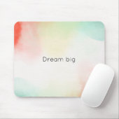 Red Yellow Blush Tie Dye Muismat (Met muis)