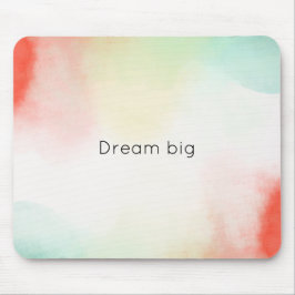 Red Yellow Blush Tie Dye Muismat