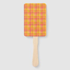 Red Yellow Checker Abstract Pattern Handwaaier