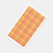 Red Yellow Checker Abstract Pattern Servet (Hoek)