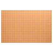 Red Yellow Checker Abstract Pattern Stof (Yard (91,4 cm))