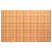 Red Yellow Checker Abstract Pattern Stof (Fat Quarter)