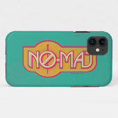 Red & Yellow NO-MAJ™-badge Case-Mate iPhone Case (Achterkant (horizontaal))
