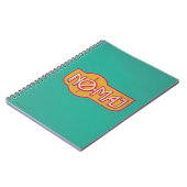 Red & Yellow NO-MAJ™-badge Notitieboek (Linkerzijde)