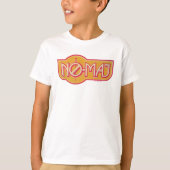 Red & Yellow NO-MAJ™-badge T-shirt (Voorkant)