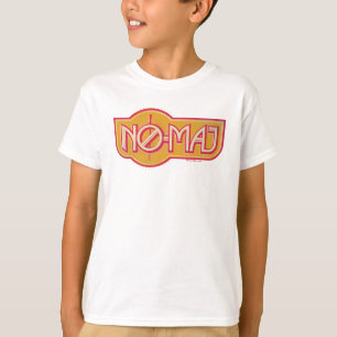 Red & Yellow NO-MAJ™-badge T-shirt