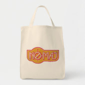 Red & Yellow NO-MAJ™-badge Tote Bag (Voorkant)