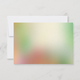 Red Yellow Oranje Green Modern Abstracte Kunst Notitiekaartje