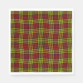 Red Yellow Plaid Checker Seamless Pattern Servet