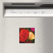 Red Yellow Rose Magnet -  (Insitu (Vaatwasser))