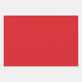 Red Yellow Star Flat Sheet Set of 3 Inpakpapier Vel (Voorkant 3)