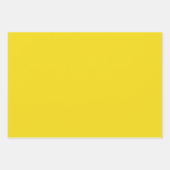 Red Yellow Star Flat Sheet Set of 3 Inpakpapier Vel (Voorkant 2)